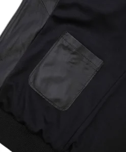 Uomo D'Arienzo 106 - Giubbotto Bomber in pelle testa di moro effetto liscio