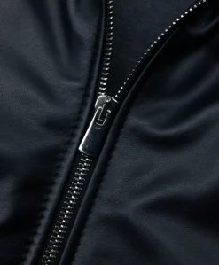 Uomo D'Arienzo 106 - Giubbotto Bomber in pelle naturale effetto liscio
