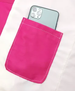 Uomo D'Arienzo Akyo - Giacca pelle naturale fuxia con bottoni e collo camicia