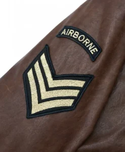 Uomo D'Arienzo Aviator - Giubbotto aviatore in pelle testa di moro collo montone