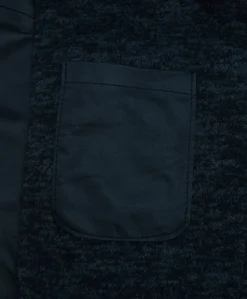 Uomo D'Arienzo Biancolino - Giubbotto Bomber in pelle nera con cappuccio effetto liscio