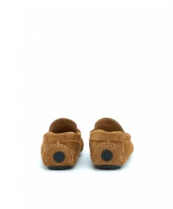 Uomo D'Arienzo Capri - Mocassino scamosciato color cuoio da uomo
