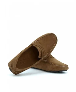Uomo D'Arienzo Capri - Mocassino scamosciato marrone da uomo