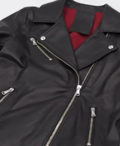 Bambino D'Arienzo Chiodo Baby - Chiodo unisex giacca in pelle nera per bambino