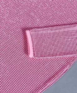 Donna D'Arienzo Diamond - Vestito monospalla a tubino rosa con veri cristalli