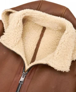 Uomo D'Arienzo Liam - Cappotto montone cuoio Shearling uomo cappuccio staccabile
