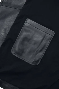 Uomo D'Arienzo Luke - Blazer in pelle nappa nera con due bottoni