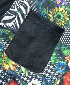 Uomo D'Arienzo Philiphs - Giacca in pelle nera vintage quattro tasche zip