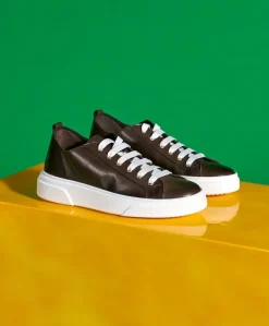 Uomo D'Arienzo Pisa - Sneakers in pelle fango da uomo