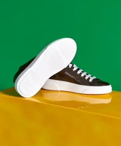 Uomo D'Arienzo Pisa - Sneakers in pelle fango da uomo
