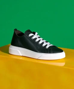 Uomo D'Arienzo Pisa - Sneakers in pelle verde da uomo
