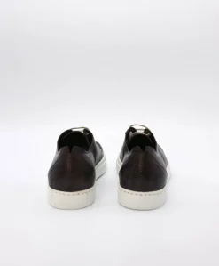 Uomo D'Arienzo Positano - Sneakers in pelle testa di moro viperina da uomo