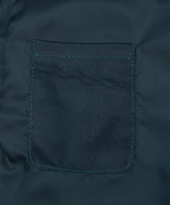 Uomo D'Arienzo Ted - Giacca in pelle traforata verde nappa effetto liscio