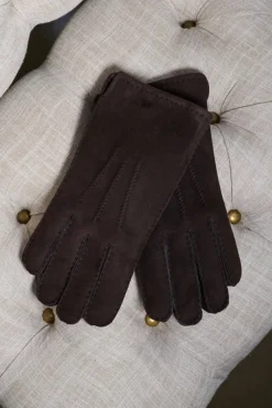 Uomo D'Arienzo Thor - Guanti in montone testa di moro da uomo qualità merinos